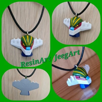 collana JEEG ROBOT-GO NAGAI- retro piatto - Immagine 1 di 4