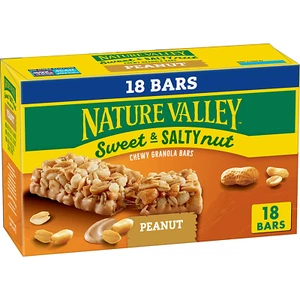 Nature Valley Granola Bars, Sweet and Salty Nut, Peanut, 1.2 Oz, 18 Ct - Picture 1 of 6