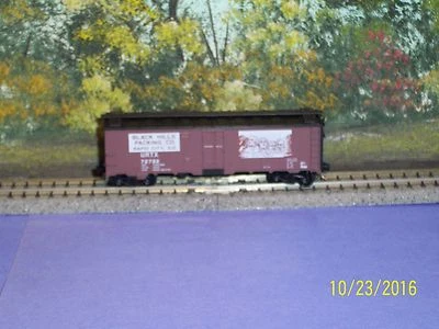  MICRO-TRAINS N SCALE #59530 40' STEEL SIDE ICE REEFER w/PRECO FAN BLACK HILLS - Image 1 of 3