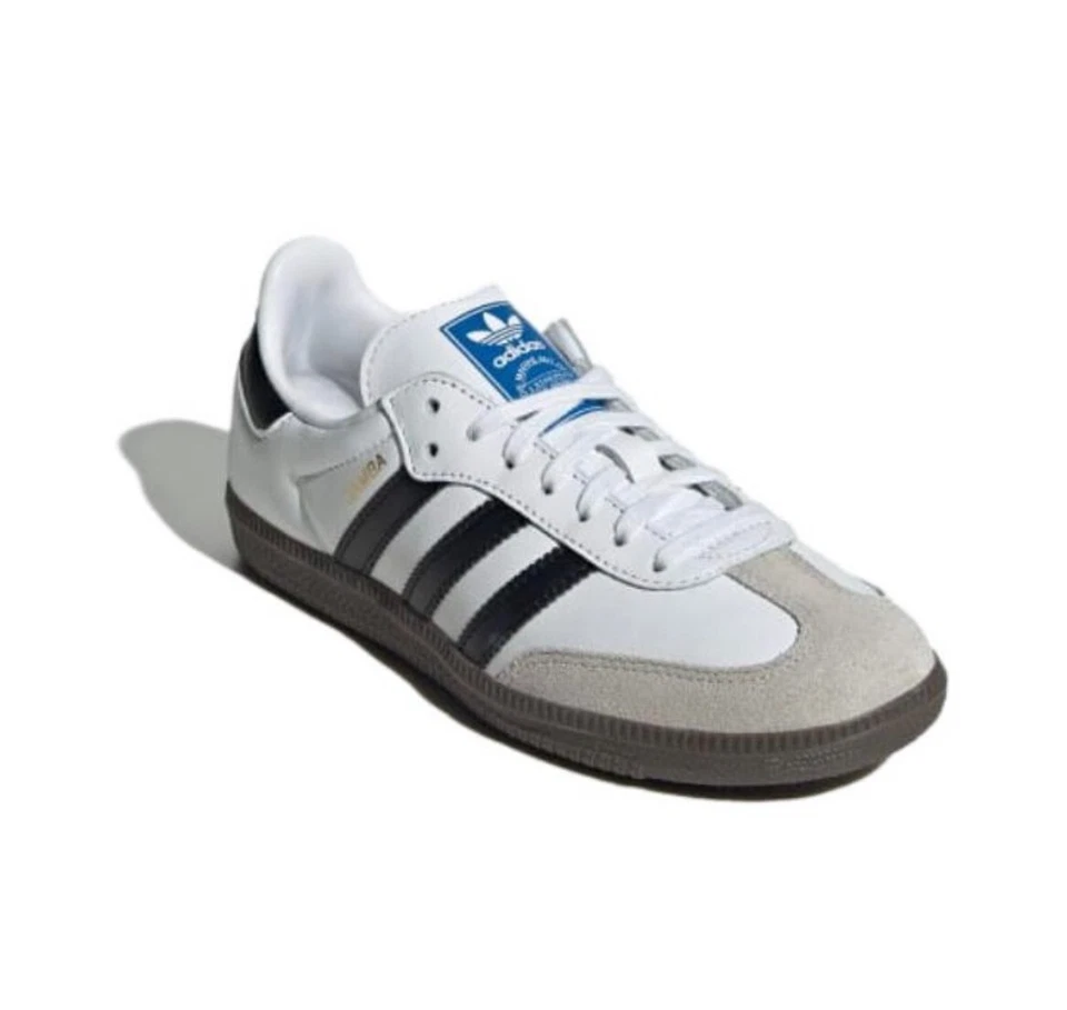 Size 7 (GS) - adidas Samba OG Low White Black Gum 2023