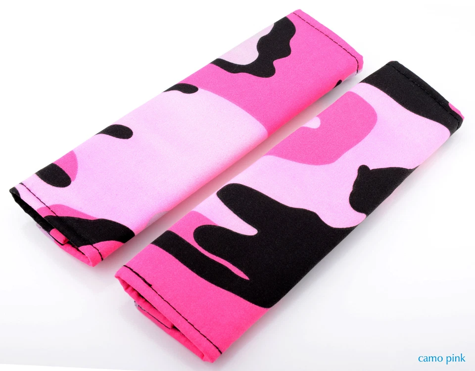 Camouflage car  seat belt covers choose from 18 colors - Image 1 of 1
