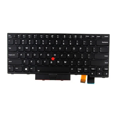 New US Keyboard W/Backlight For Lenovo Thinkpad T470 T480 A475 A485 01HX459 - Image 1 of 4