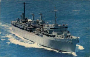 USS SIMON LAKE 8X10 FOTO AS-33 NAVY US USA MILITÄR U-BOOT TENDERSCHIFF - Bild 1 von 1