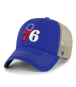 Philadelphia 76ers '47 Marke blau Trawler Reinigung verstellbar Trucker Vater Mütze - Bild 1 von 2