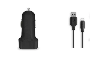 18W Schnell Auto Ladegerät + 6 Fuß Langes USB Kabel Kabel für Apple iPhone 12 Mini, iPhone 11 - Bild 1 von 6