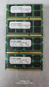 8GB SO-DIMM 1333 MHz PC3-10600 DDR3 Memory (MN4096SD3-1333) - Picture 1 of 5