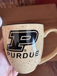 Purdue Boilermakers 16 Oz Ceramic Mug - Gold - NEW with NCAA tags - Picture 1 of 3