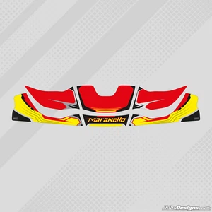 KIT PEGATINAS CONO NASAL MARRANELLO 2023 ESTILO KG507 - KARTING - JakeDesigns - Imagen 1 de 1