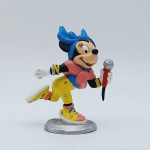 PVC Figure Minnie Mouse Singer Disney 1988 Bully very good ocniditon - Imagen 1 de 5
