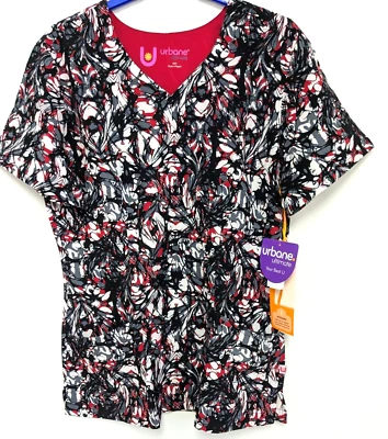 Landau Urbane Scrub Top, Size Medium, Very Nice, Color ~ Multi, NWT - Image 1 of 4