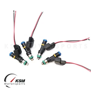 Set 4 750cc fuel injectors for 2009 - 2012 HYUNDAI GENESIS 2.0T Fit BOSCH EV14 - Picture 1 of 12