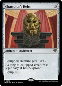 MTG CHAMPION's HELM EXC - ELMO DEL CAMPIONE 375 - CMM - MAGIC - Picture 1 of 1