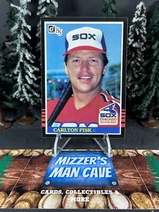 1985 Donruss Baseball Carlton Fisk White Sox Base Card 208 - Picture 1 of 2