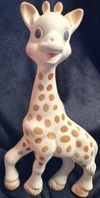 "Juguete chirrido mordedor de goma natural Vulli Sophie The Giraffe La Baby 7,5"" X 4""" Foto 1 de 4