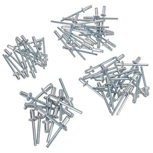 Surtido Juego de remaches para olla de pop ciegos fijación métrica 3,2 – 4,8 mm 80 piezas - Imagen 1 de 6