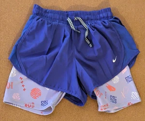 Nike Girls’ Purple Dri-Fit Running Shorts Size S – Lightweight, Breathable & Com - Picture 1 of 8