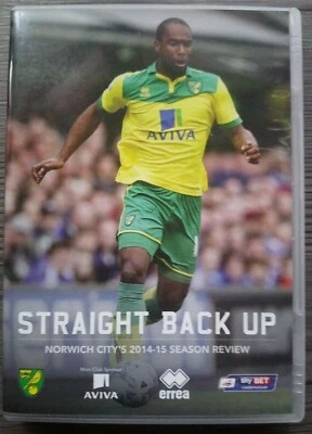 Norwich City FC Season Review 2014 - 2015 - Straight Back Up DVD (1 Disc) - Image 1 of 3