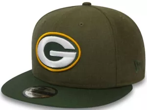 New Era Verde Bay Packers NFL Heather Corona KELLY Verde Snapback Cap 9fifty S M - Imagen 1 de 1