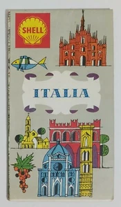 86875 42/ DEPLIANT TURISTICO - ITALIA Informaz. Turistiche - Shell Touring a.'60 - Picture 1 of 5