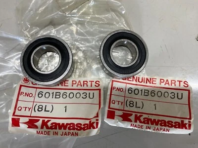COJINETES DE RUEDA TRASERA KAWASAKI NOS (2) KLR250 KDX250 KDX175 KX125 KX250 KX500 KMX Foto 1 de 2
