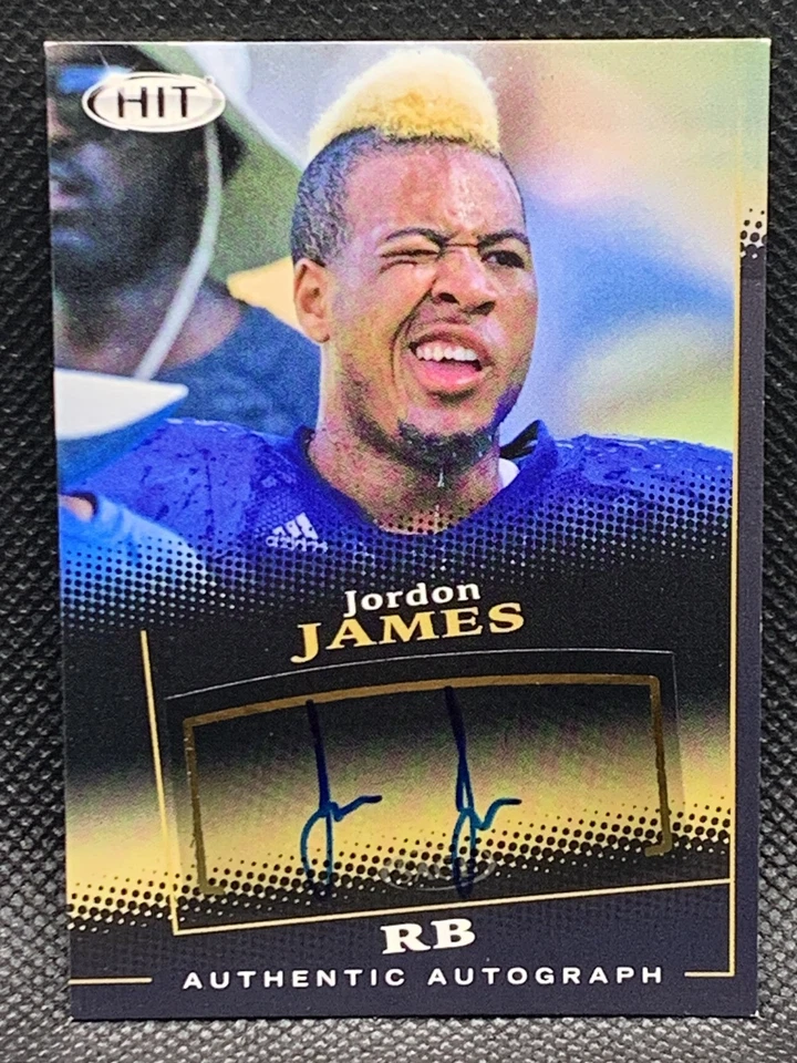 2015 SAGE HIT #A116 Jordon James Autographs Black! - Image 1 of 2