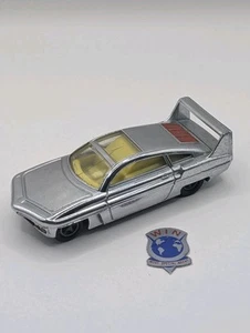 DINKY 102 SAMS CAR Chrome from Joe 90 TV Series With Lapel Badge - Picture 1 of 8