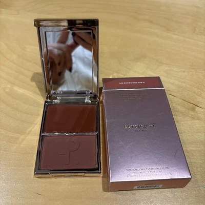 ~ NEW ~ PATRICK TA DOUBLE TAKE CREME & POWDER BLUSH DUO 'SHE KNOWS WHO SHE IS' - Image 1 of 2