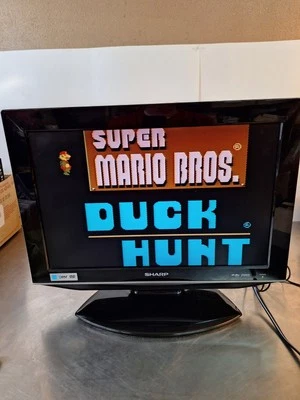 Sharp LC-19DV22U  19" LCD HD TV With Built-In DVD Player HDMI - Vintage Gaming! - Image 1 of 4