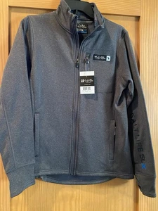 Salt Life Men’s SLX (DriFit) Fleece Lined Dark Gray Jacket NWT Size M - Picture 1 of 5