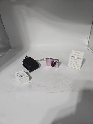 Sony Cyber-shot DSC-W120 Pink Digital Camera 7.2 MP Carl Zeiss 4x Optical *read* - Image 1 of 4