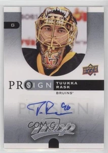 2015-16 Upper Deck MVP Pro Sign Tuukka Rask #PS-TR Auto - Picture 1 of 3