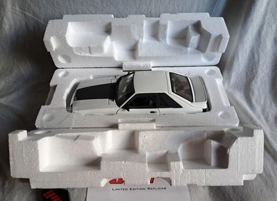 Ford MUSTANG GT TWISTER II 1985 Oxford white 1:18 GMP 8070 come nuovo/as new - Immagine 1 di 4