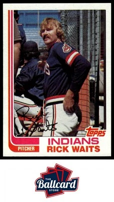 1982 Topps #573 Rick Waits - Image 1 of 2