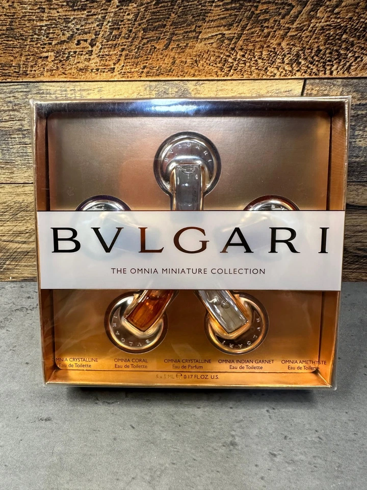Juego de fragancias Bvlgari Omnia para mujer talla 5 ml cada una elegante regalo apto para viajes Foto 1 de 4