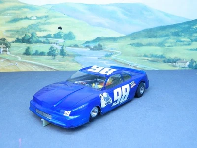 1/24 Slot Car Custom Built FORD THUNDERBIRD NASCAR #98 RCA Runs Great - Image 1 of 4