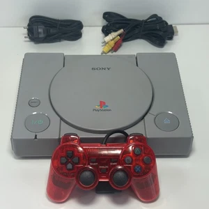CONSOLE PlayStation 1 PS1 Fat SONY + CAVI e CONTROLLER Funzionante OTTIMA - PAL - Foto 1 di 10