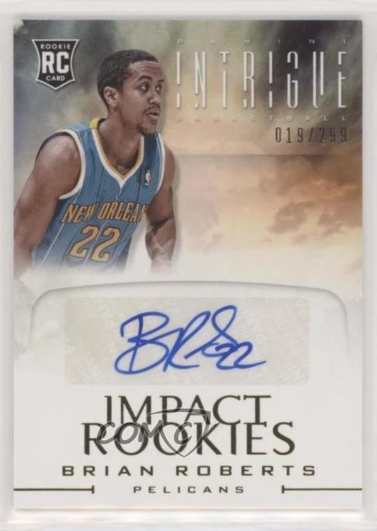 2012-13 Panini Intrigue Impact Rookies Auto /299 Brian Roberts #20 Auto RC - Image 1 of 2