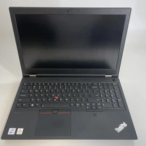 Lenovo ThinkPad P15 Gen 1 4K i7-10750H 2.60GHz 16GB 512GB SSD Quadro T1000 - Picture 1 of 10