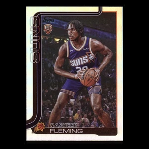 Rasheer Fleming RC 2025-26 Topps Rainbow Foil Rookie Suns - Bild 1 von 3