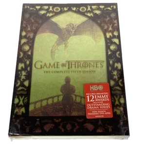 Game of Thrones The Complete Fifth Season DVD BoxSet Reg 1 HBO Brand New Sealed - Picture 1 of 20