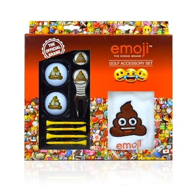 x48 Official Emoji Golf Gift Set Wholesale Job Lot Bulk Sale Stock Clearance