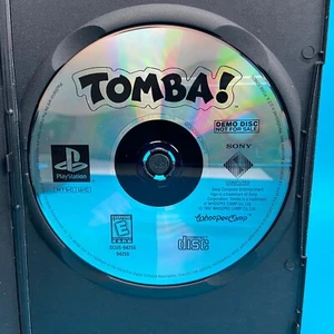 Tomba! Demo Disc Playstation 1 PS1 Disc - Picture 1 of 1