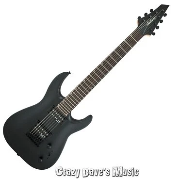 Jackson JS22-7 DKA HT, Amaranth Fingerboard Satin Black Arch Top (openbox) - Image 1 of 4