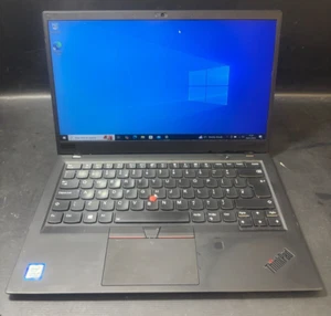 Portátil Lenovo Thinkpad X1 Carbon 6ta Gen i7-8550U 8GB 256GB SSD FHD Windows 10 - Imagen 1 de 4