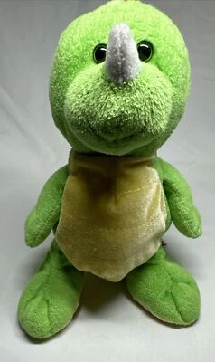 Webkinz Key Lime Green Dino Plush Stuffed Animal GANZ Dinosaur No Code 9” - Image 1 of 4