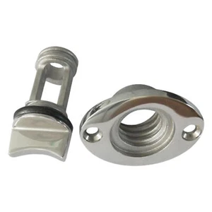 316 Stainless Steel Boats Garboard Drain Plug Kit Spare Garboard Drain Stopper - Picture 1 of 8