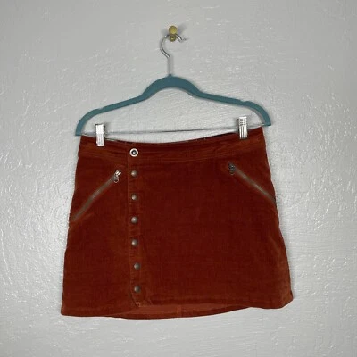 Minifalda Kuhl Mujer 6 Naranja Rojo Pana Streamline Bolsillos con Cremallera Asimétrica Foto 1 de 4