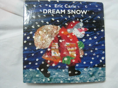 Dream Snow Lift-a-Flap Board Books - Eric Carle~HC~Christmas Santa~LBDCS - Image 1 of 3