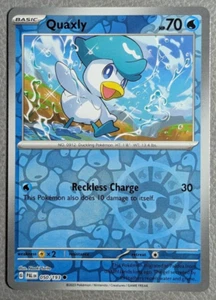 Quaxly Reverse Holo NM PAL 050/193 Paldea Evolved Pokemon Card - Picture 1 of 1