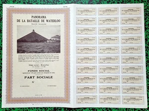 Belgique - Braine-l'Alleud - Napoléon I Panorama de la Bataille de Waterloo 1970 - Picture 1 of 2